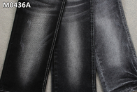 10.4oz Cotton Polyester Spandex Vải denim Độ co giãn cao 62/63'' Sanforizing Mặt sau màu đen