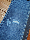 89%C 11%P 12.8OZ Đàn ông quần jean không kéo dài vải màu xanh đậm