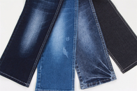 Màu xanh đậm cao Spandex Cotton Polyester Stretch Denim Jeans Vải