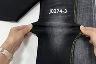 10 Oz Warp Slub High Stretch Đen mặt sau vải denim dệt cho quần jean