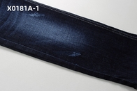 11 Oz bán buôn Blue Crosshatch Slub Stretch Denim Fabric Cho quần jean
