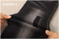 9.3 Oz Skinny Jeans Đen Lưu huỳnh Nhuộm Vải Denim dệt thoi với 3 Spandex Đóng khít