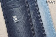 13.5oz Cotton Polyester Denim Vải Indigo Blue Sanforizing Jeans