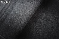 Sợi ngang màu đen TC căng Vải denim sợi dọc Quần jean ở 2 mặt