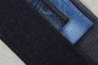 Indigo Blue Crosshatch Denim Vải Slub Căng hoàn toàn 160Cm 10,3 Một lần Vật liệu jeans