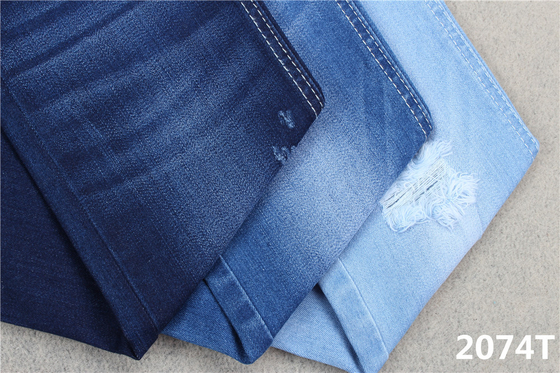 10oz Super Stretch Denim Fabric Dual Core Cotton Spandex For Woman Jeans
