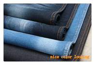 Supplex Lycra Stretch Denim Jeans Vải Màu xanh đậm đậm