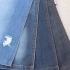 Vải denim dệt kim 100% cotton màu chàm Pháp cho quần jean