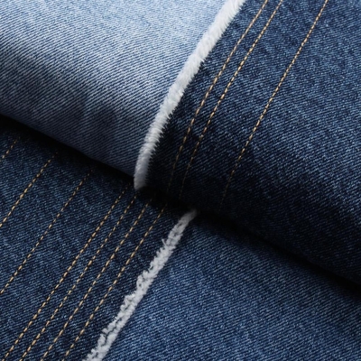 Quần jean 100% cotton Vải denim cứng cáp Giấy chứng nhận GRS tái chế bền vững