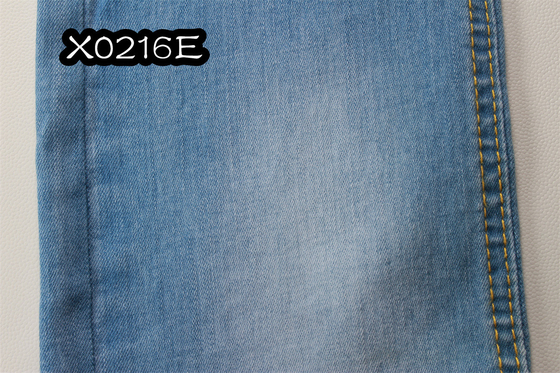 9.6 Oz 58/59 "Vải denim thun cotton co giãn cao Desizing Phong cách mềm mại thoải mái