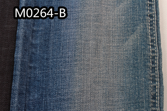 Custom 9.7Oz Cross Hatch Cotton Vải denim co giãn Màu xanh đậm
