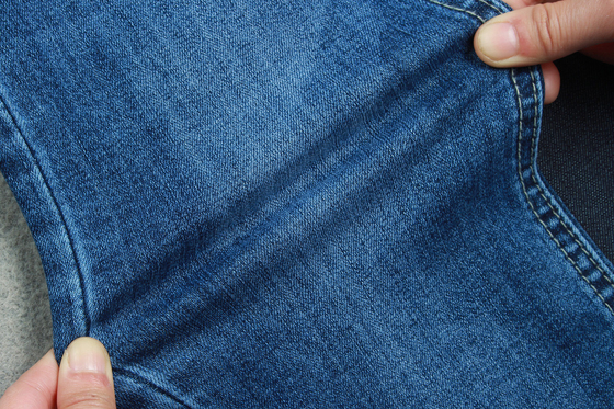 Vải denim co giãn 10,2 Oz với UF Slub 58/59 "Nguyên liệu thô tùy chỉnh
