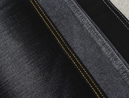 11.5oz Crossshatch Sulphur Black Denim Fabric For Jeans 2% Spandex High Stretch 58/59&quot;