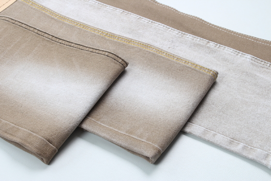 Vải Denim màu sắc và nhẹ nhàng trong khaki