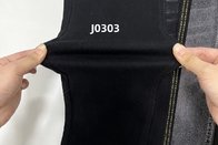 11 Oz Super Stretch Black Woven Denim Fabric Cho quần jean