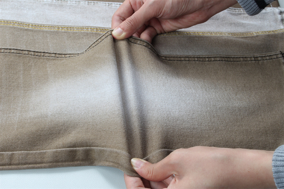 Vải Denim màu sắc và nhẹ nhàng trong khaki