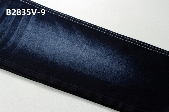 có sẵn trải dài trọng lượng trung bình màu xanh đậm vải denim hàng sẵn để làm quần jean