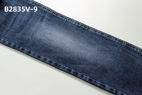 có sẵn trải dài trọng lượng trung bình màu xanh đậm vải denim hàng sẵn để làm quần jean