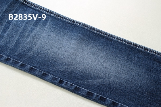 có sẵn trải dài trọng lượng trung bình màu xanh đậm vải denim hàng sẵn để làm quần jean