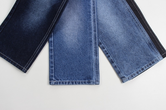 Đồ bán buôn 100% Cotton Dark Blue Rigid Denim Fabrics Cho Jeans