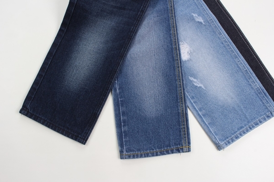 Đồ bán buôn 100% Cotton Dark Blue Rigid Denim Fabrics For Worker