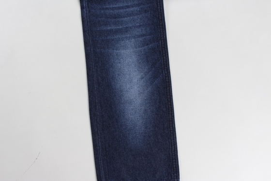 Bán bán buôn 100% bông 7,3 oz vải denim cứng màu xanh đậm cho quần jean
