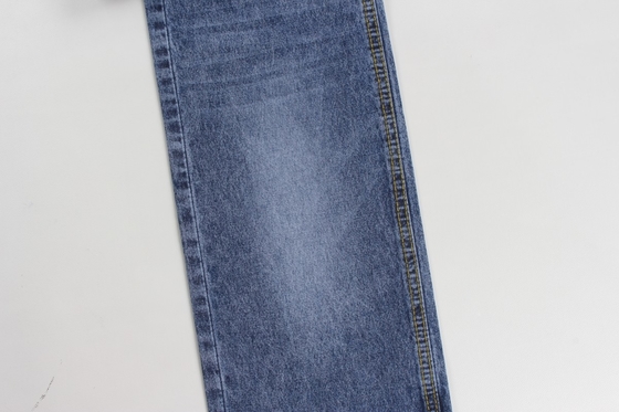 Bán bán buôn 100% bông 7,3 oz vải denim cứng màu xanh đậm cho quần jean