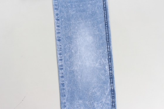Bán bán buôn 100% bông 7,3 oz vải denim cứng màu xanh đậm cho quần jean