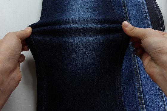 2024 bán nóng 12,5 oz màu xanh đậm kéo dài vải denim dệt cho quần jean