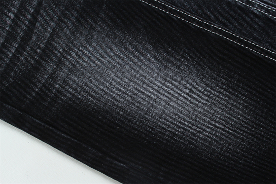 12oz vải denim màu đen cho đàn ông quần jean hoặc áo khoác mặt sau màu đen cho quần jean thương hiệu