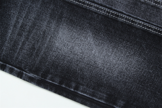 12oz vải denim màu đen cho đàn ông quần jean hoặc áo khoác mặt sau màu đen cho quần jean thương hiệu