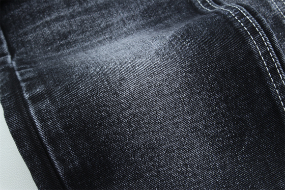 14oz giá cạnh tranh vải denim đen cho đàn ông quần jean hoặc áo khoác đen mặt sau chất lượng cao cho quần jean thương hiệu