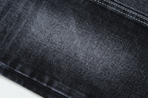 14oz giá cạnh tranh vải denim đen cho đàn ông quần jean hoặc áo khoác đen mặt sau chất lượng cao cho quần jean thương hiệu