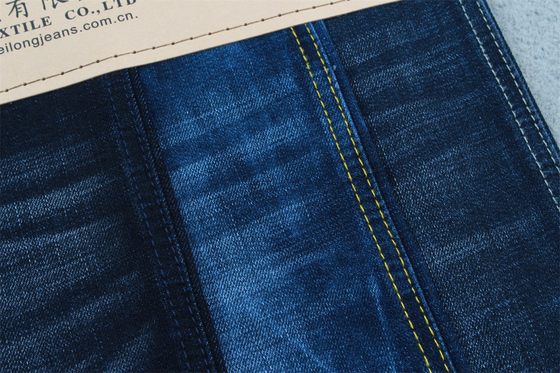 11oz Blue Backside denim fabric with crosshatch slub for man jeans, thương hiệu chất lượng màu xanh đen