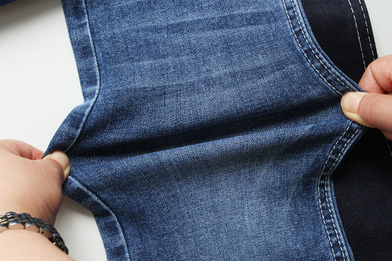 8.7 oz Low Stretch Denim Fabric For Man Shorts quần ngắn với Warp Slub