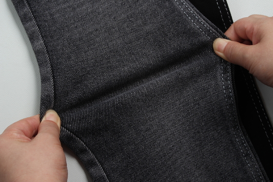 11 oz Low Stretch Denim Fabric For Man Work Wear Jeans Đen mặt sau Giá cạnh tranh từ Weilong Textile