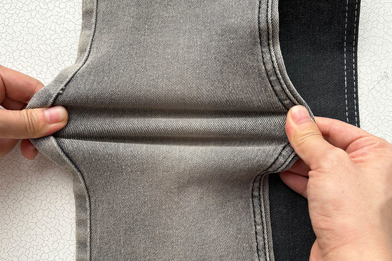10 Oz Giá cạnh tranh Giá sắc màu xám cho người đàn ông Jean Stretch Denim Fabric From China Factory