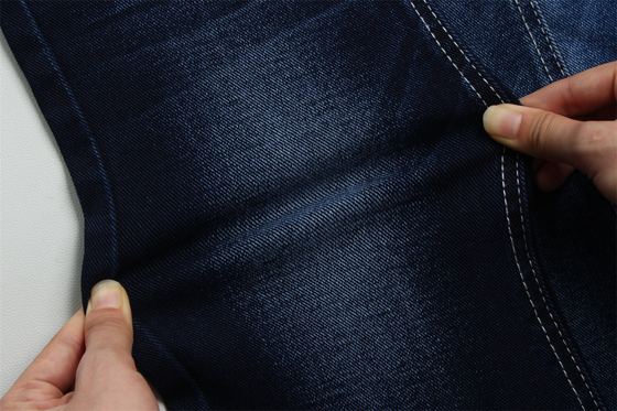 12 oz giá mực thấp kéo dài denim vải cho người đàn ông làm việc mặc quần jean đen mặt sau giá cạnh tranh từ Weilong dệt may