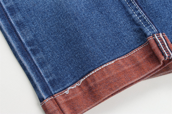 Sản phẩm bán buôn 10 oz màu sắc mặt sau vải denim dệt cho quần jean
