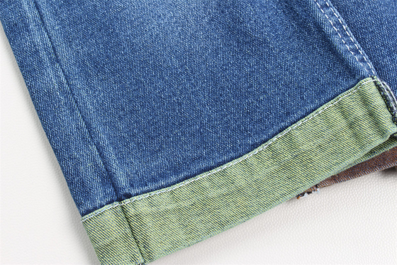 Sản phẩm bán buôn 10 oz màu sắc mặt sau vải denim dệt cho quần jean
