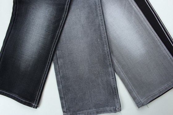 11.5 oz đen và màu sắc mặt sau lớp hai quần jean vải