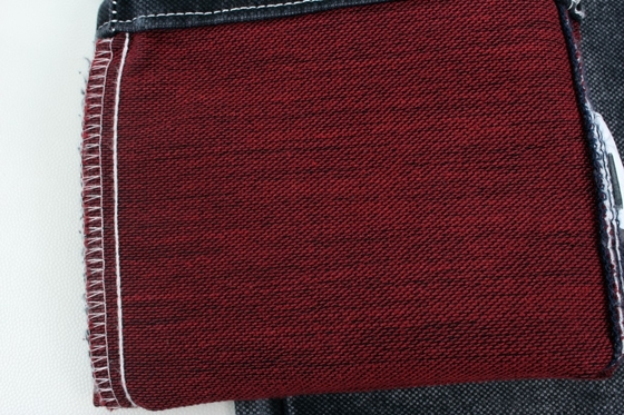 11.5 oz đen và màu sắc mặt sau lớp hai quần jean vải