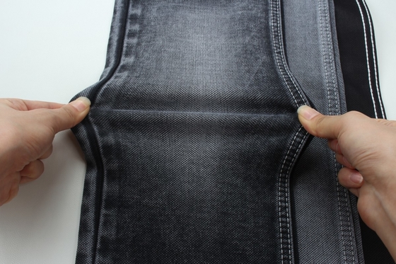 11.5 oz đen và màu sắc mặt sau lớp hai quần jean vải