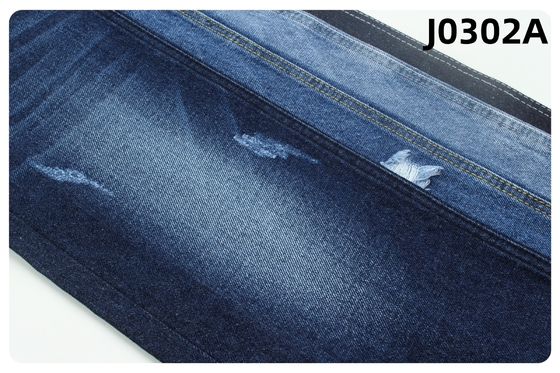 13oz vải denim cứng màu xanh đậm