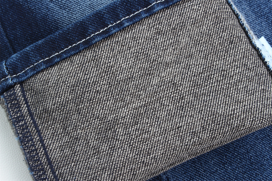 11 Oz AB Lanh đan giả Blue Denim Fabric For Man Jeans Stretch Ấn Độ Thị trường phong cách Trung Quốc Nhà máy