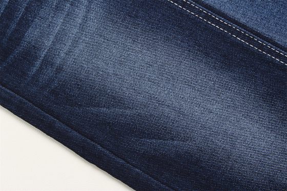 11 Oz AB Lanh đan giả Blue Denim Fabric For Man Jeans Stretch Ấn Độ Thị trường phong cách Trung Quốc Nhà máy