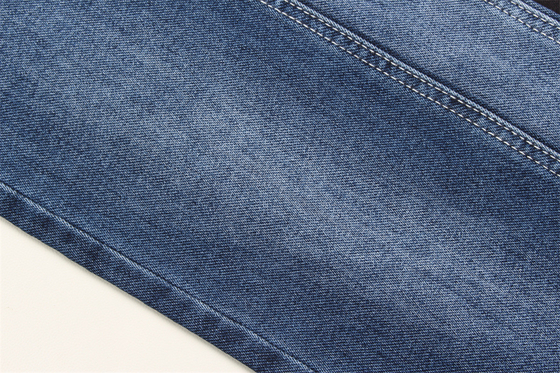 11 Oz AB Lanh đan giả Blue Denim Fabric For Man Jeans Stretch Ấn Độ Thị trường phong cách Trung Quốc Nhà máy