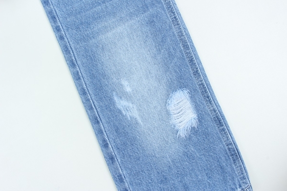 Sản phẩm bán buôn 7000 Meter Stock 10.5 Oz 100% Cotton Rigid Jeans Fabric