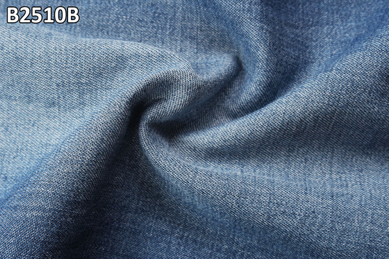 Áo Áo Denim 5oz Tay mềm cảm thấy chất lượng tốt Khẳng 100% Cotton