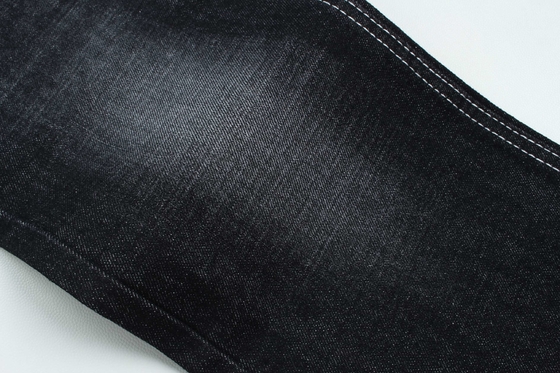 100% Cotton Crosshatch Slub Denim Fabric Rigid For Fashion Style 13oz Màu đen bán nóng cho thị trường Ấn Độ